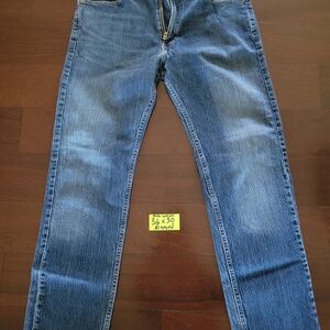 Levi 505 Regular Wash Blue Men's Jeans 36x30- Altered
